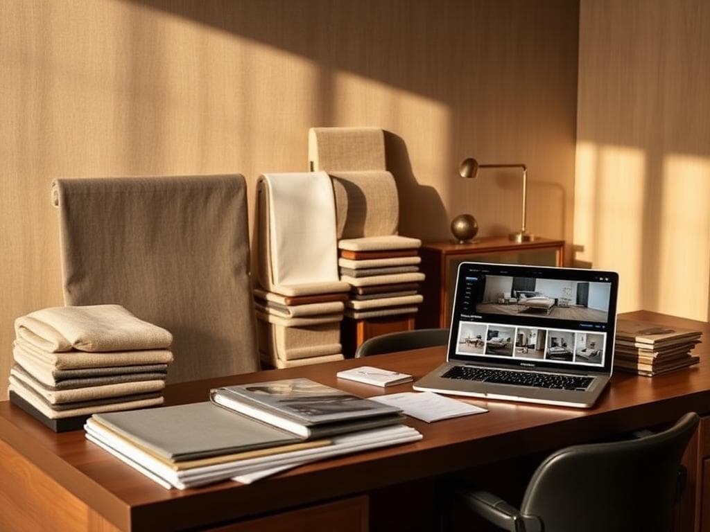 Professional design workspace